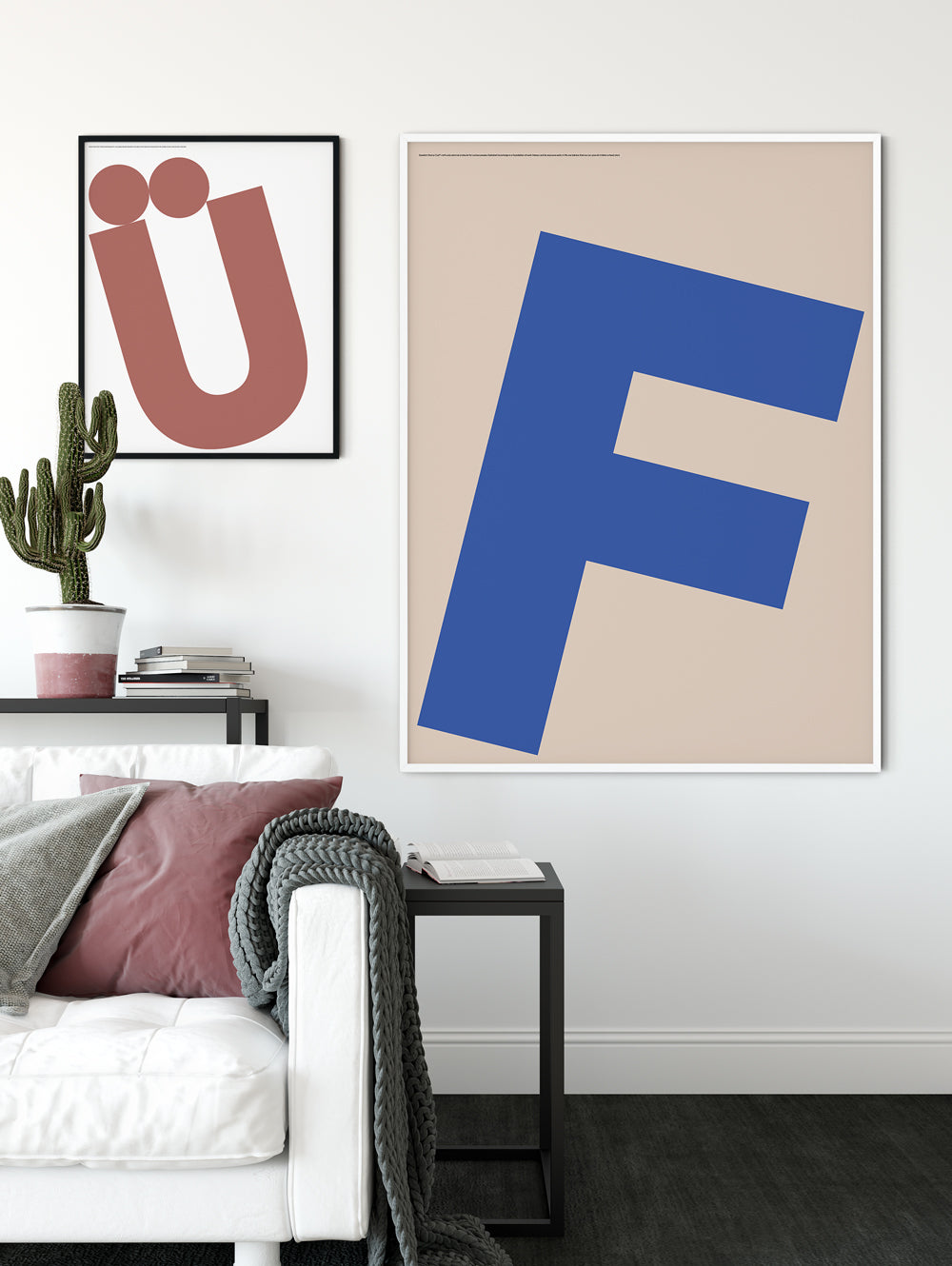 Letter F Poster