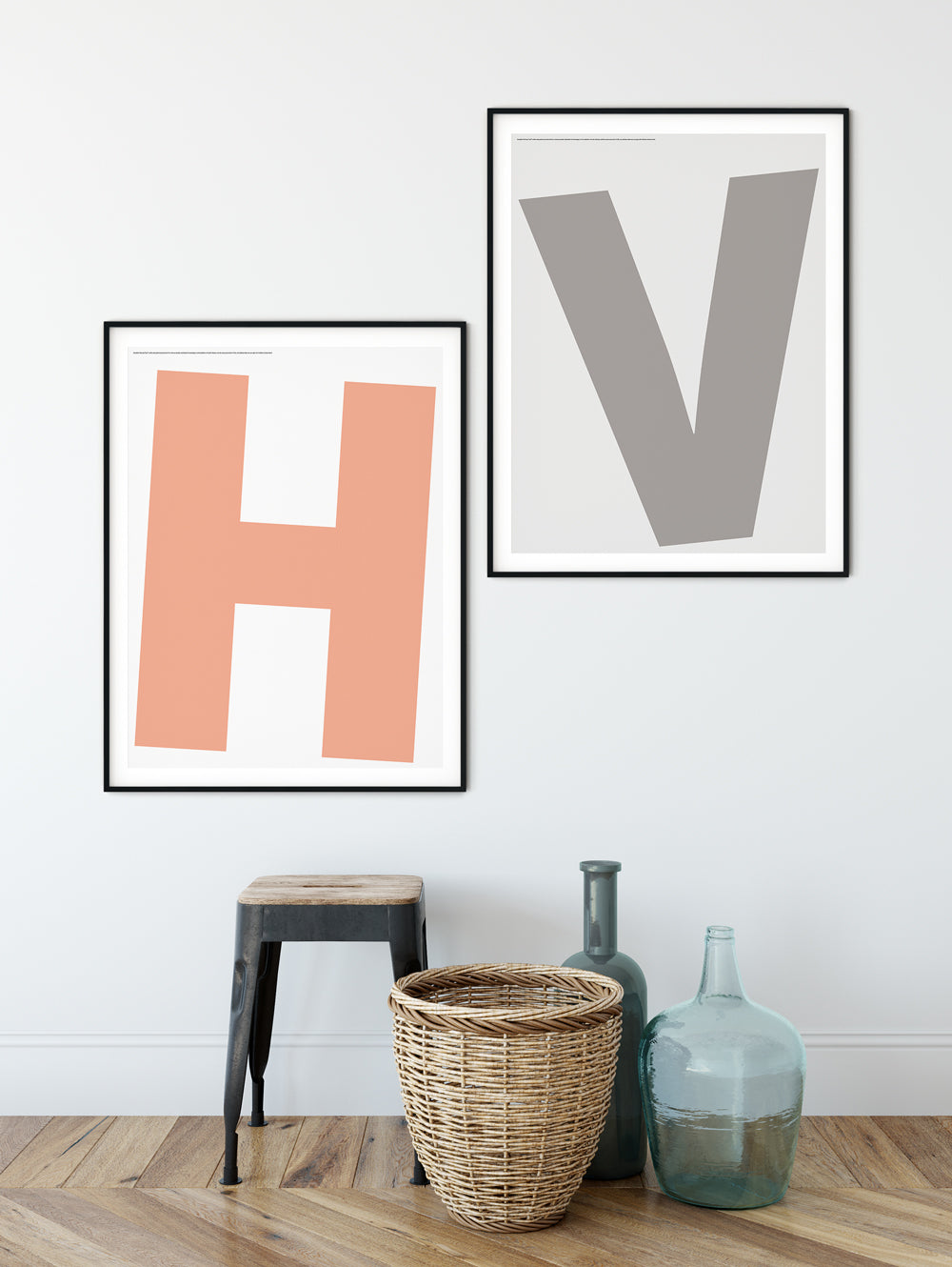 Letter H Poster
