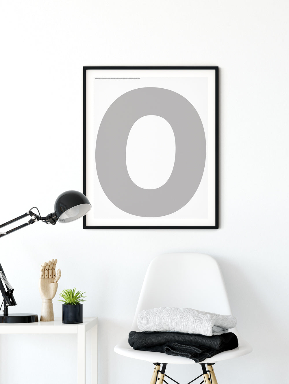 Letter O Poster