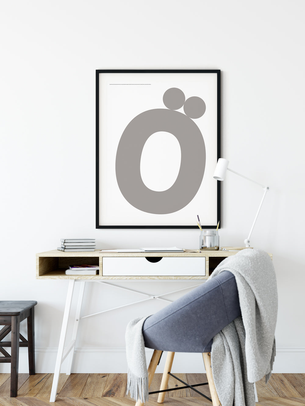 Letter Ö Poster
