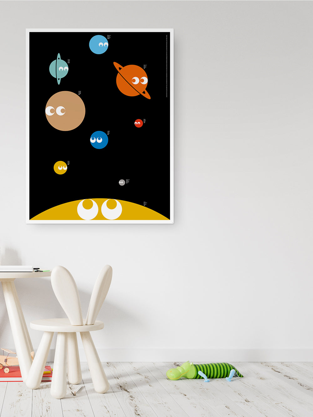 Basic Solar System Poster