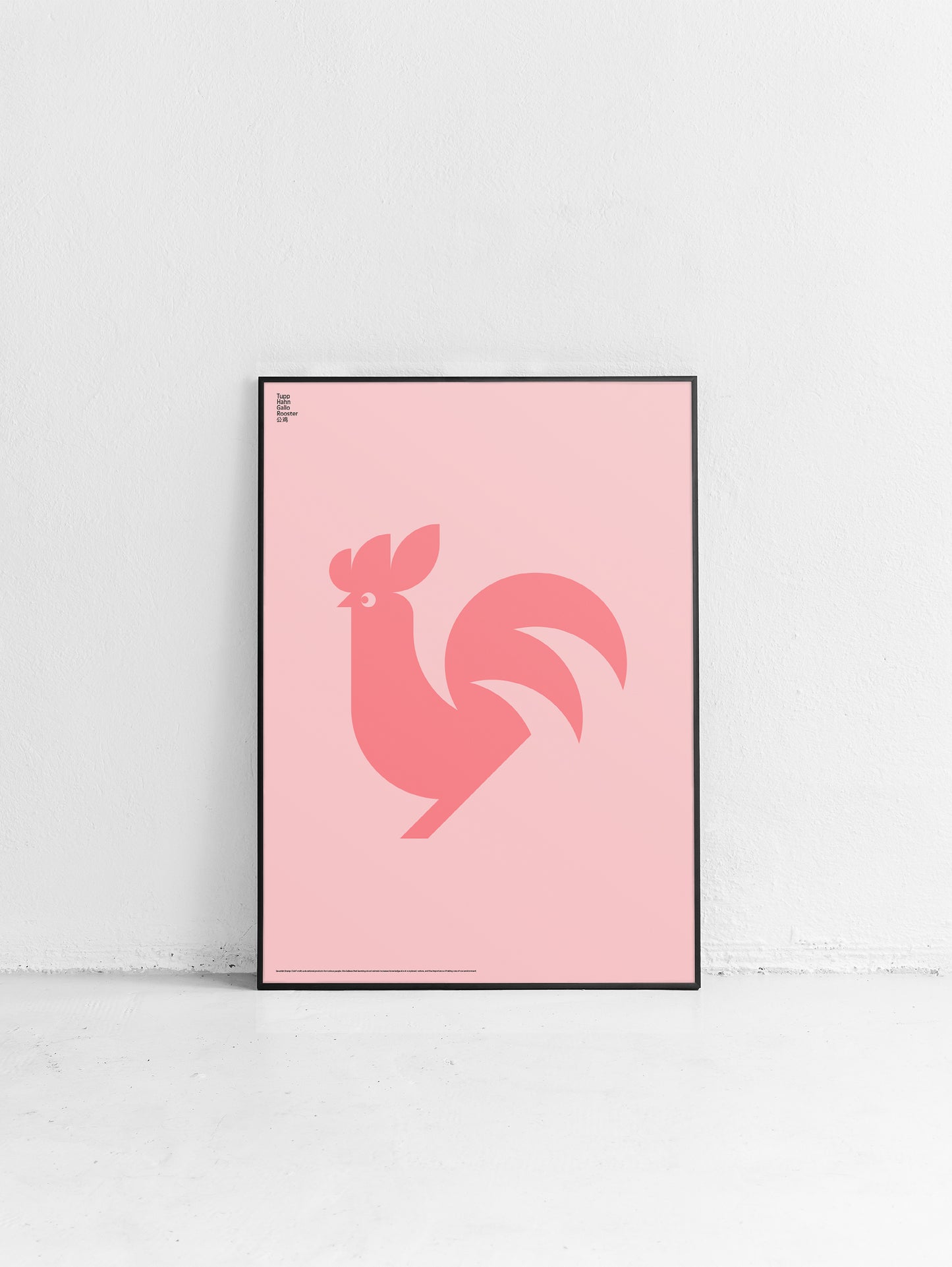 Animal Rooster Poster