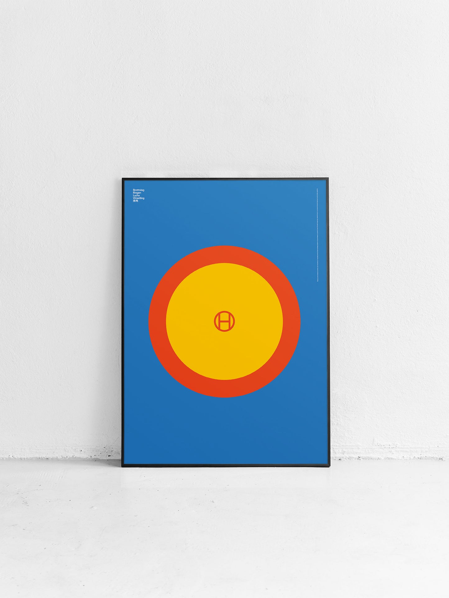 Sport Wrestling Poster