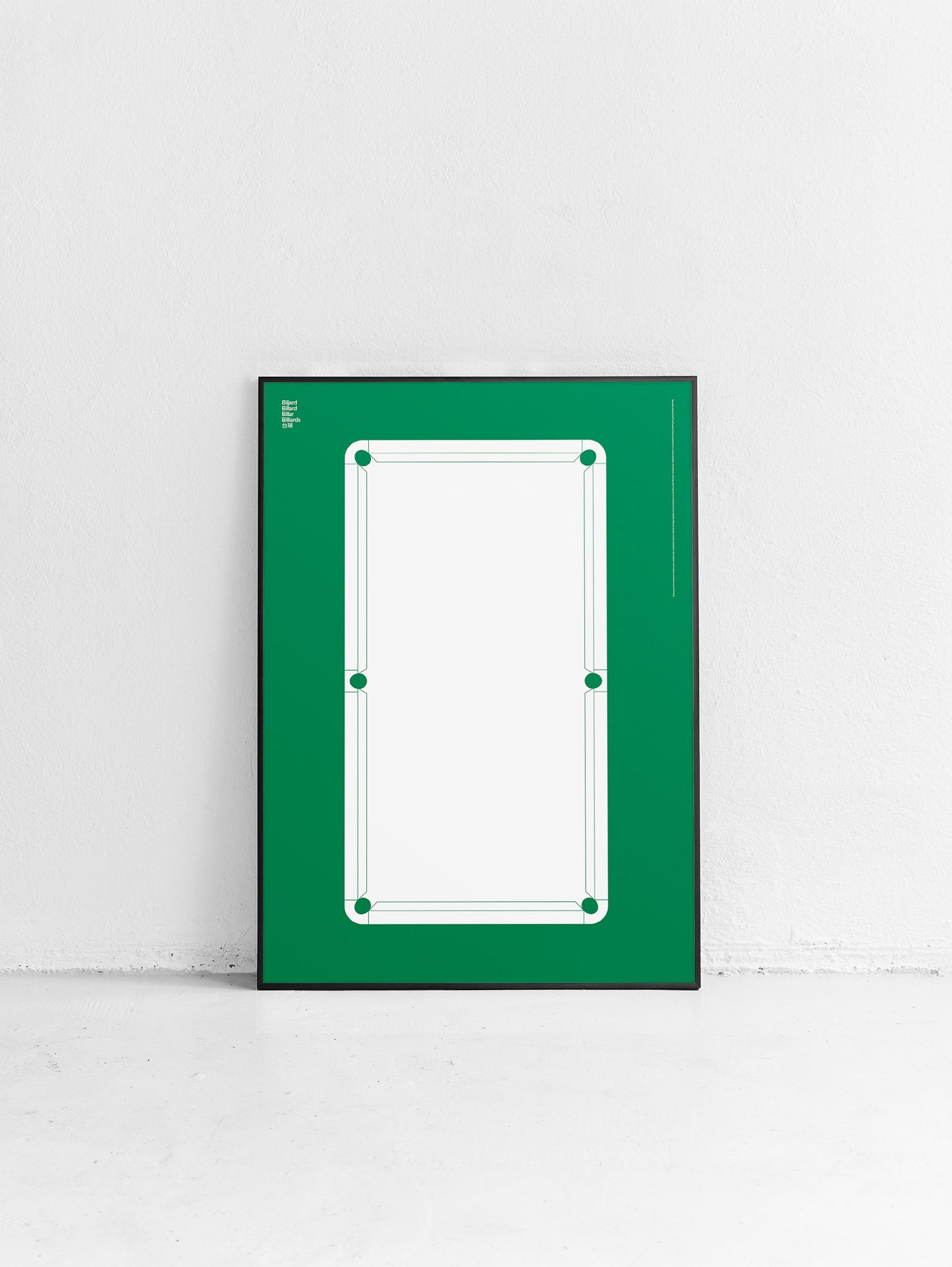 Sport Billiards Poster