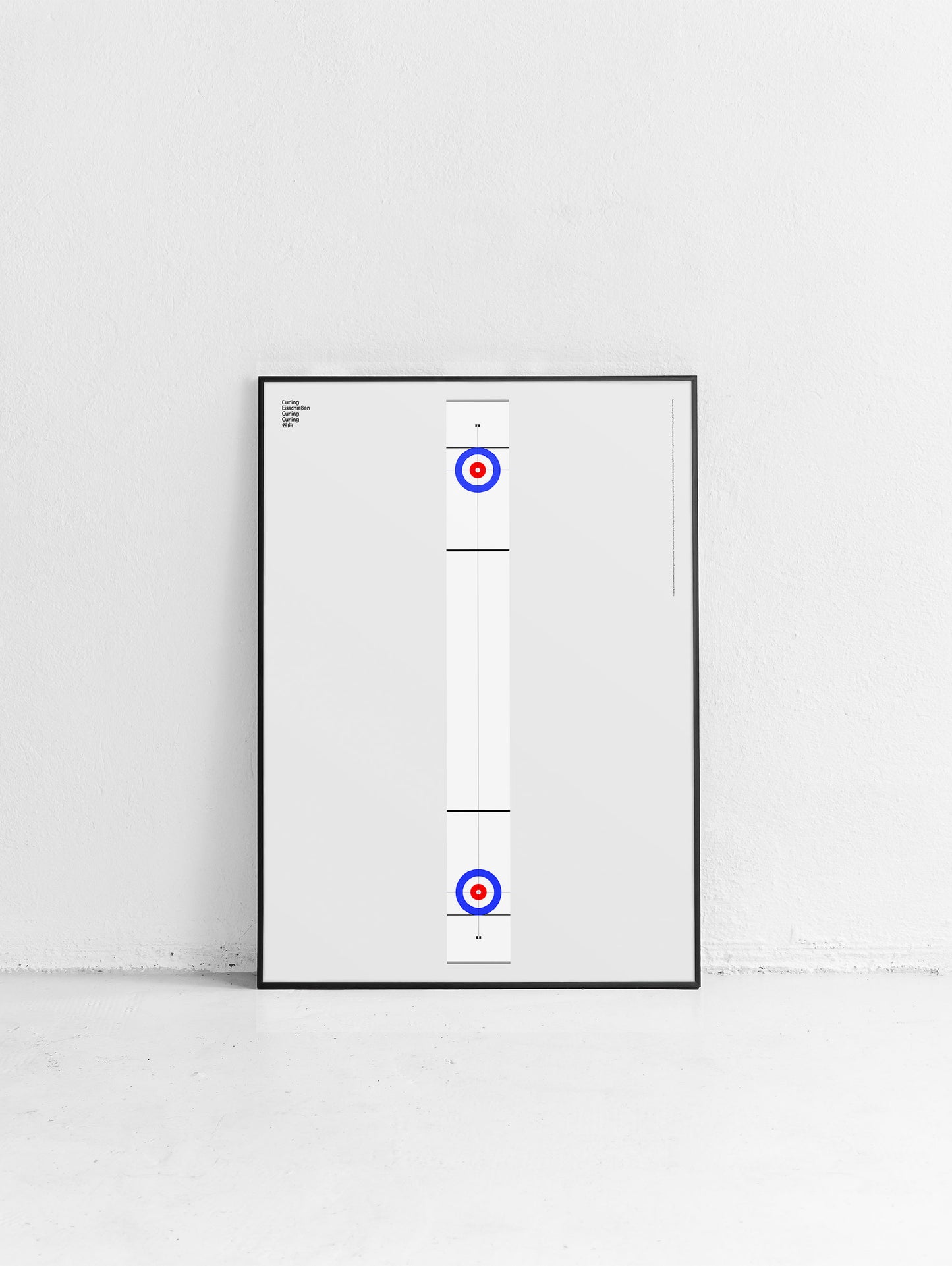 Sport Curling Poster