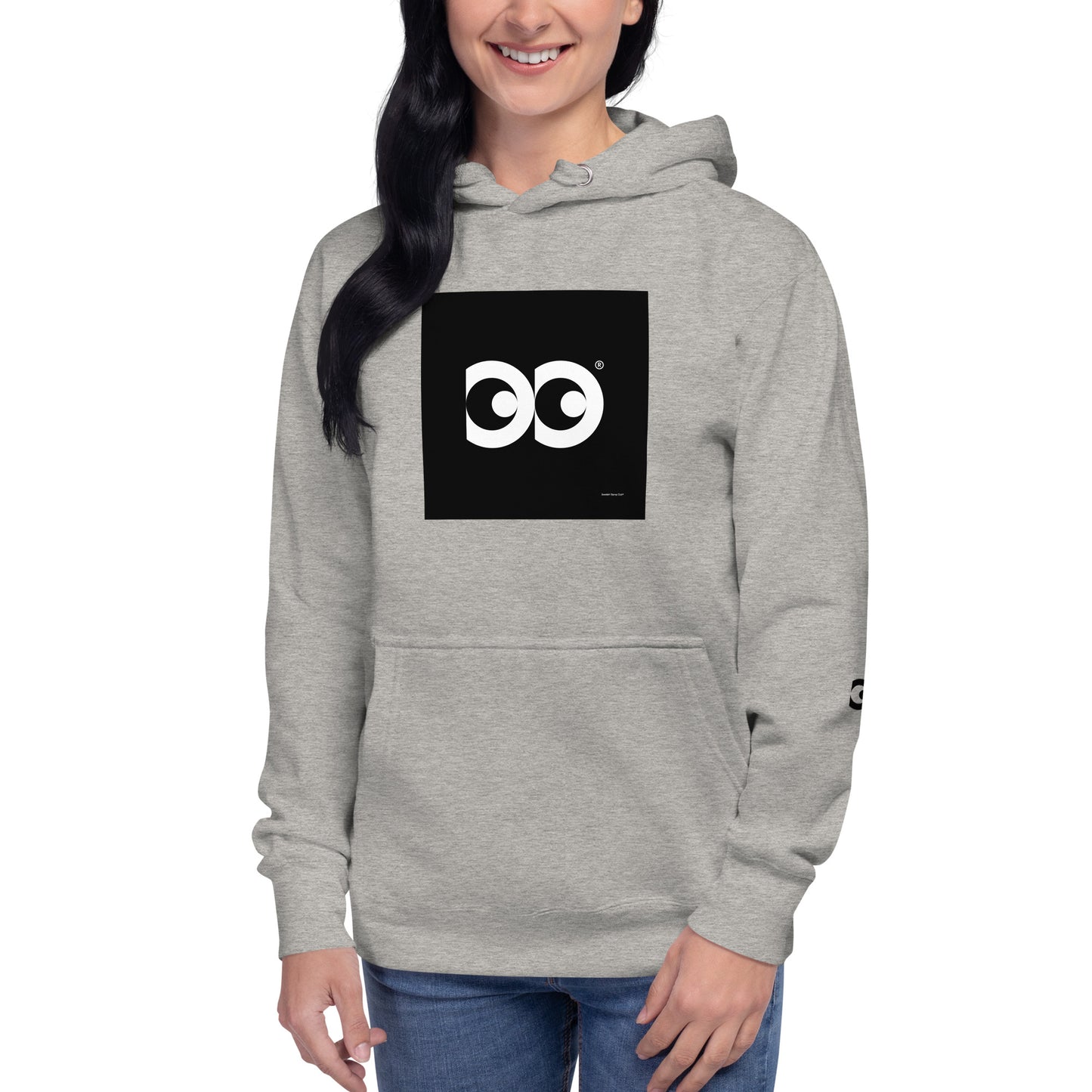 Swedish Stamp Club Unisex Brand Hoodie (Grey)