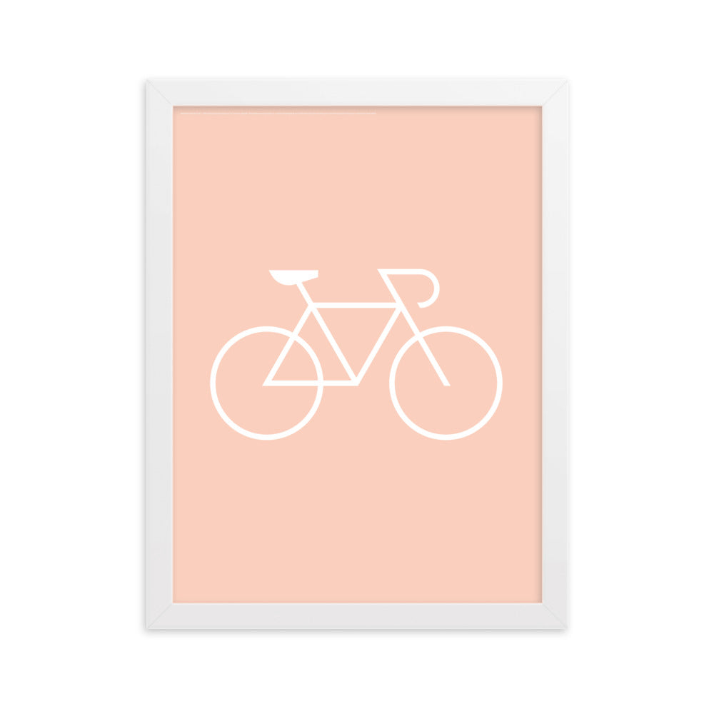 Framed Bicycle Poster