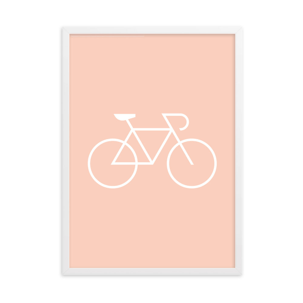 Framed Bicycle Poster