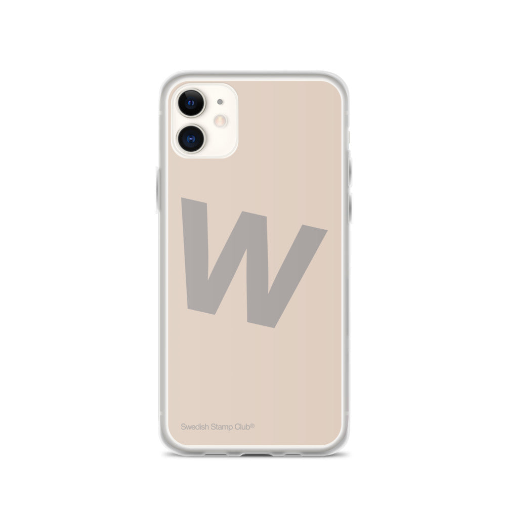 iPhone Case - Letter W
