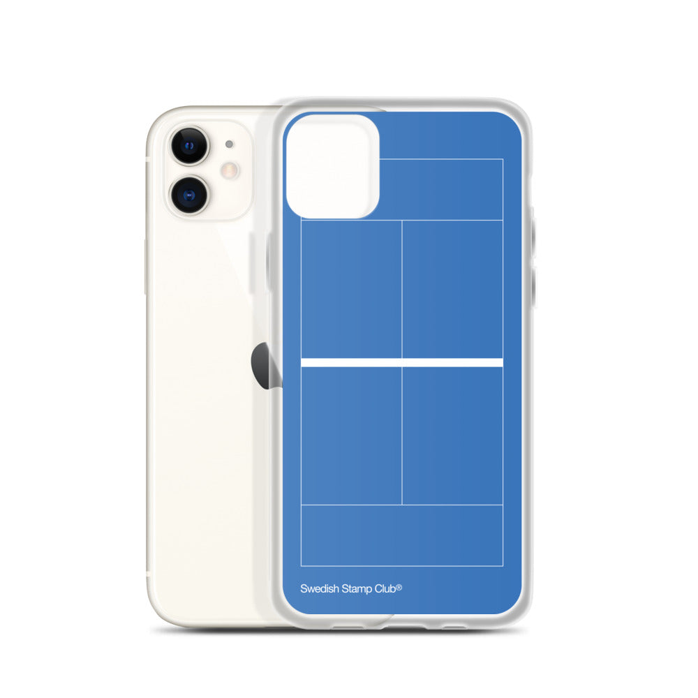 iPhone Case - Padel Court Blue