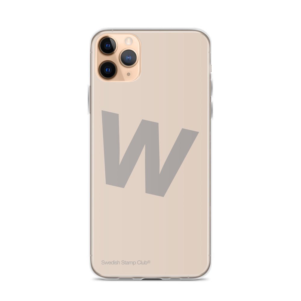 iPhone Case - Letter W