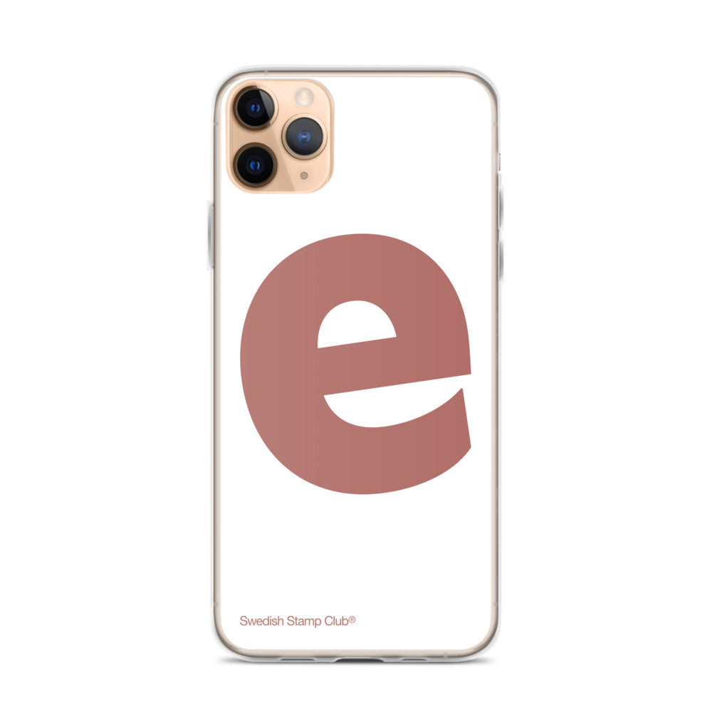 iPhone Case - Letter E