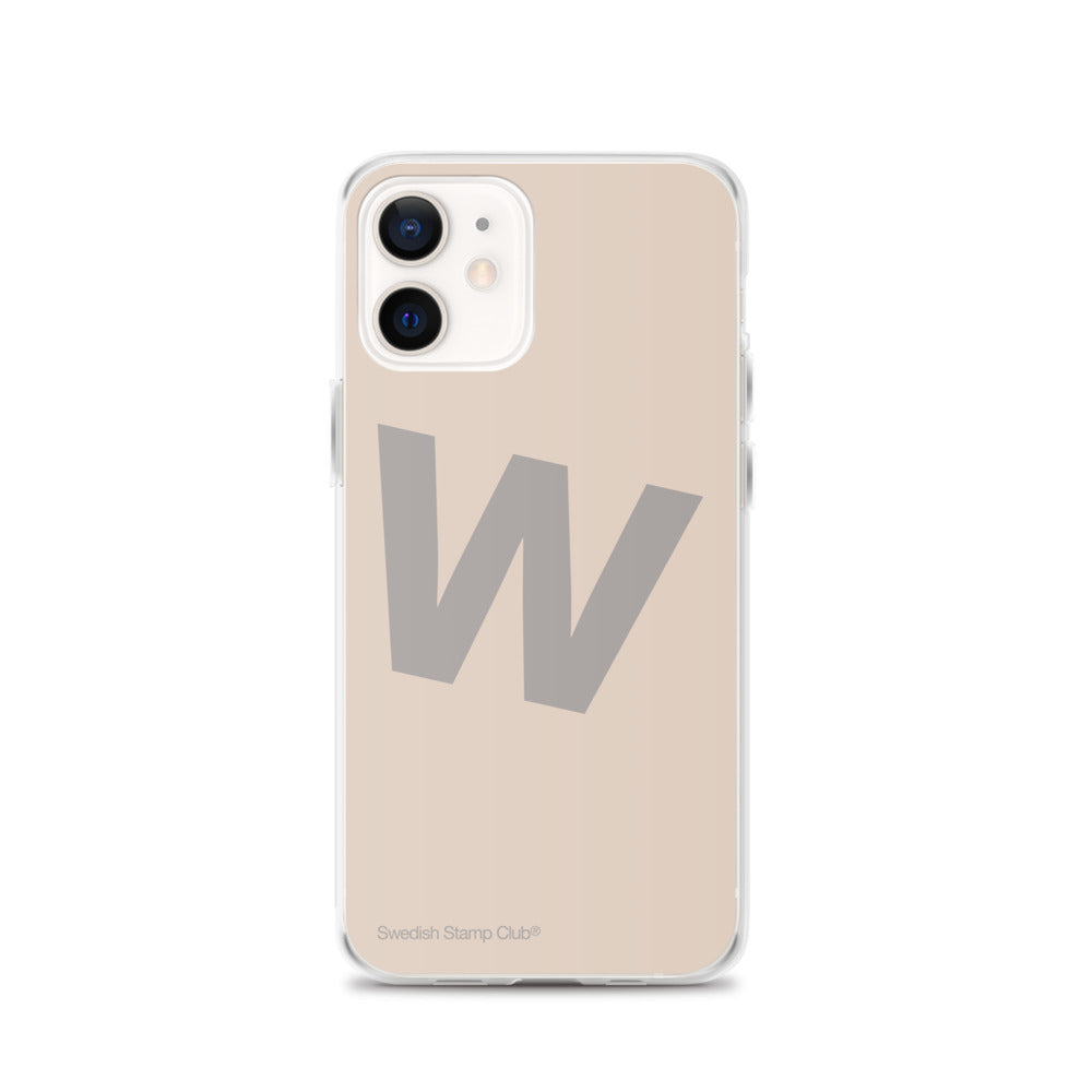 iPhone Case - Letter W