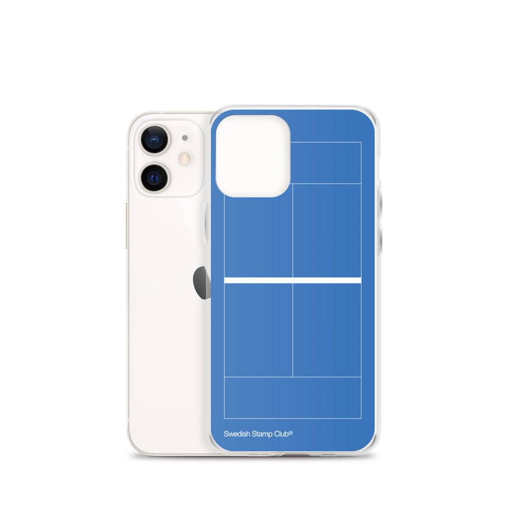 iPhone Case - Padel Court Blue