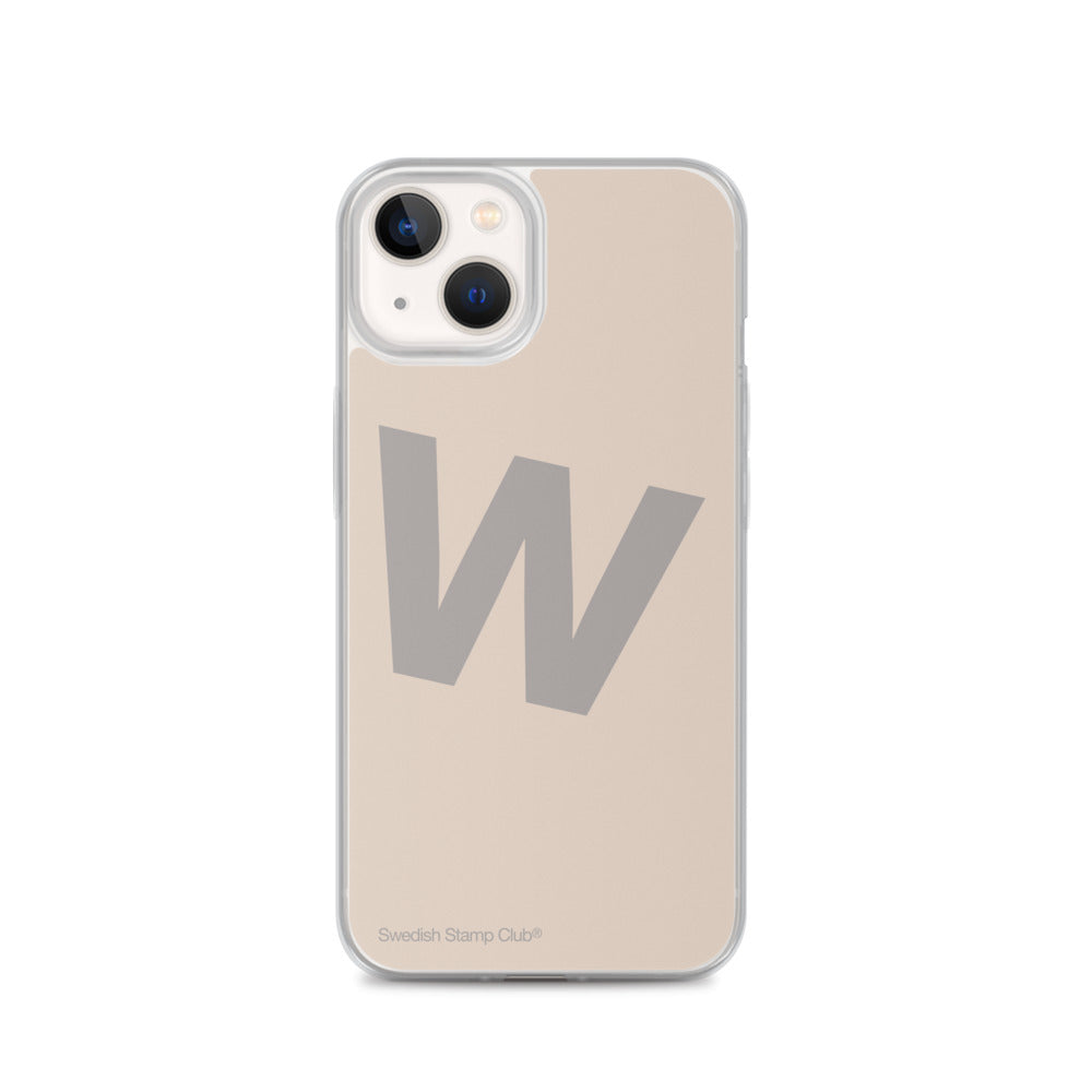 iPhone Case - Letter W