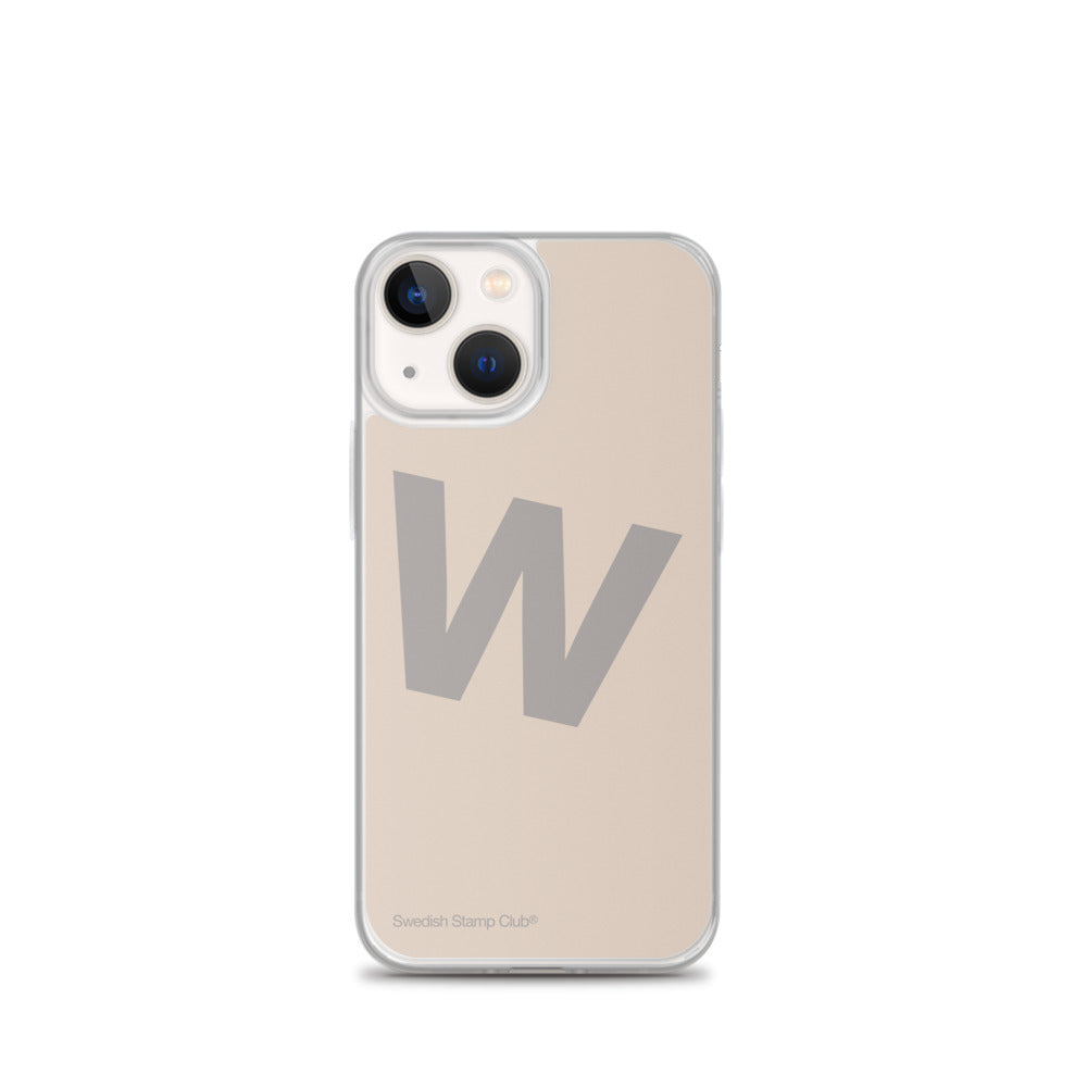 iPhone Case - Letter W
