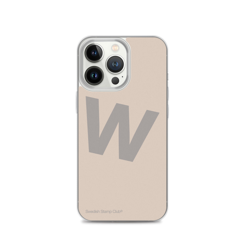 iPhone Case - Letter W