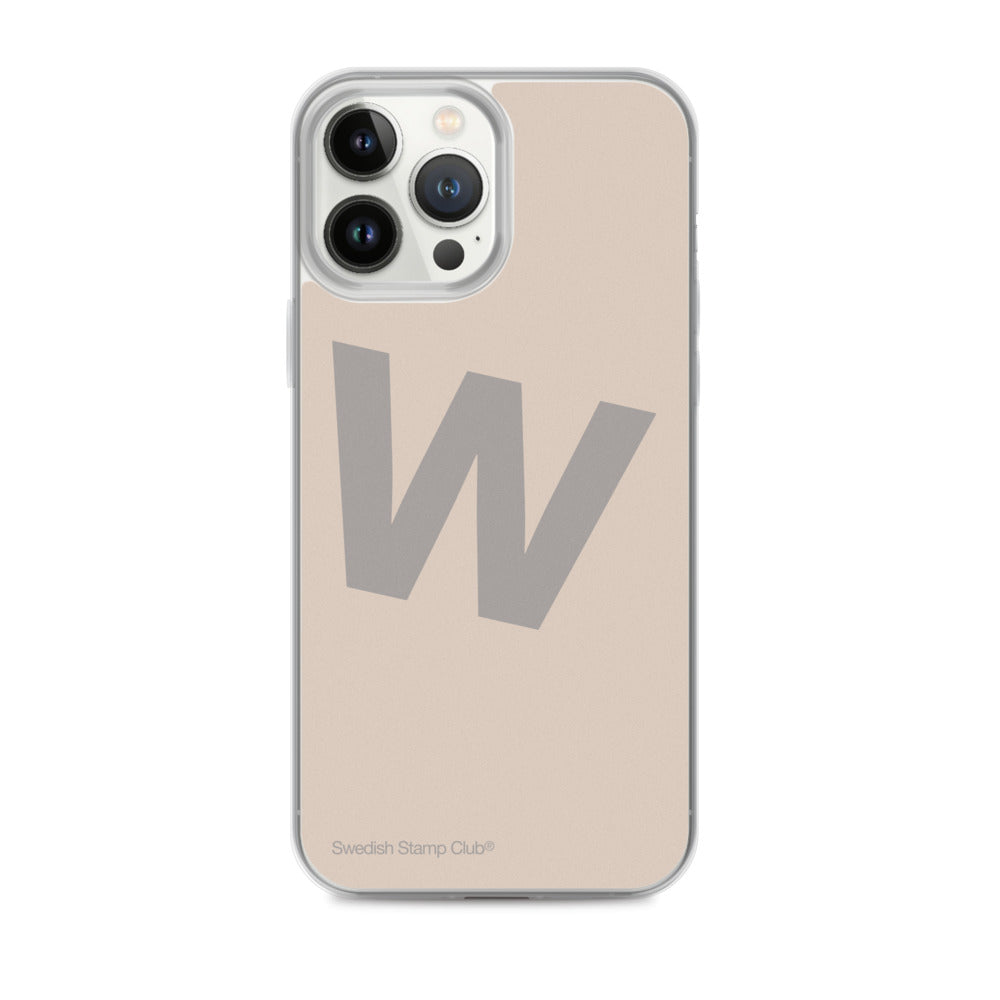 iPhone Case - Letter W