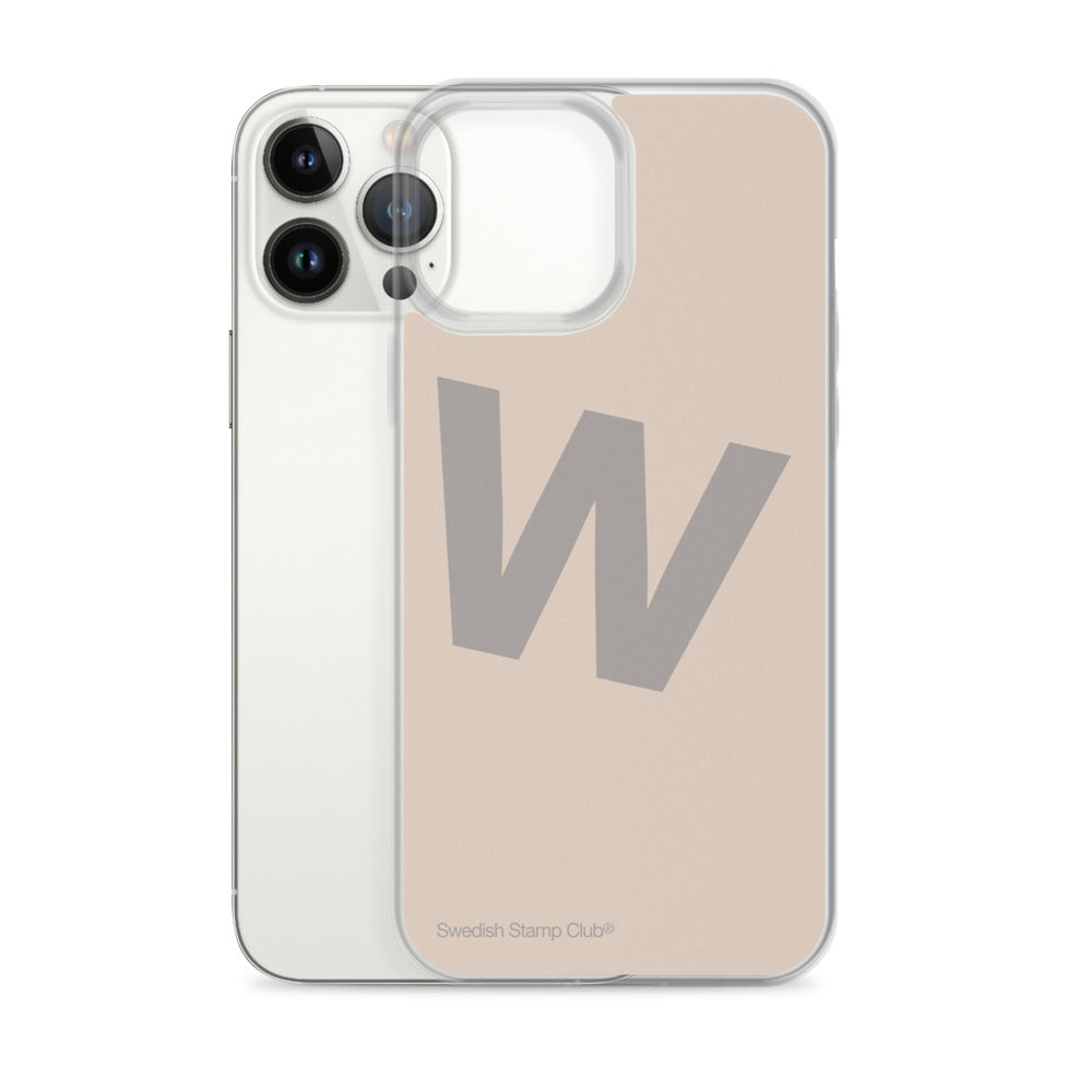 iPhone Case - Letter W