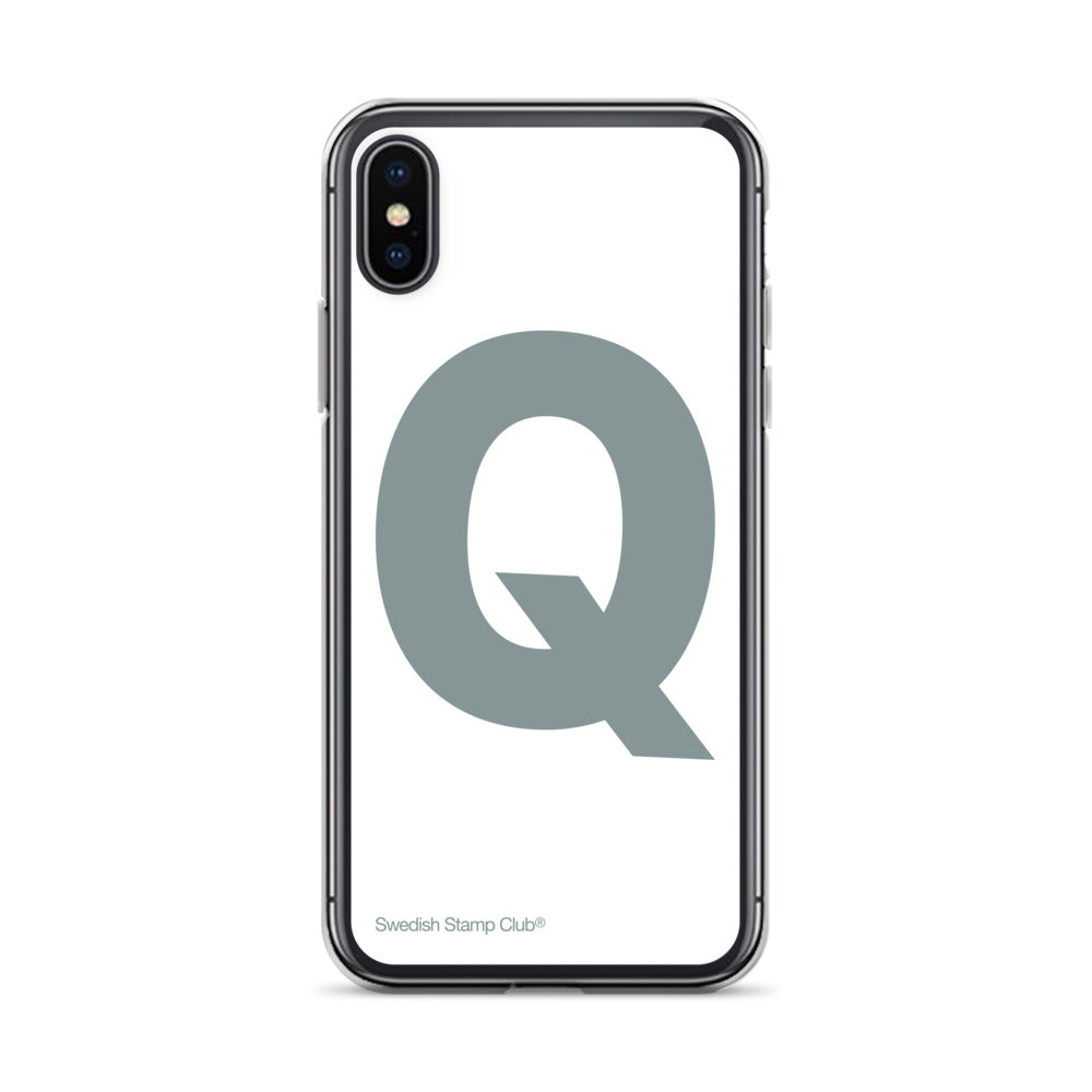 iPhone Case - Letter Q