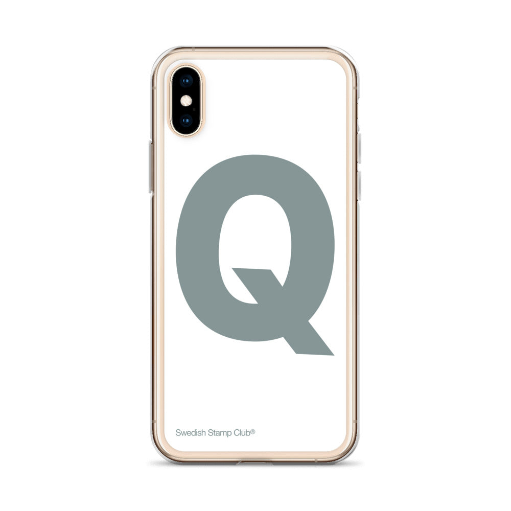 iPhone Case - Letter Q