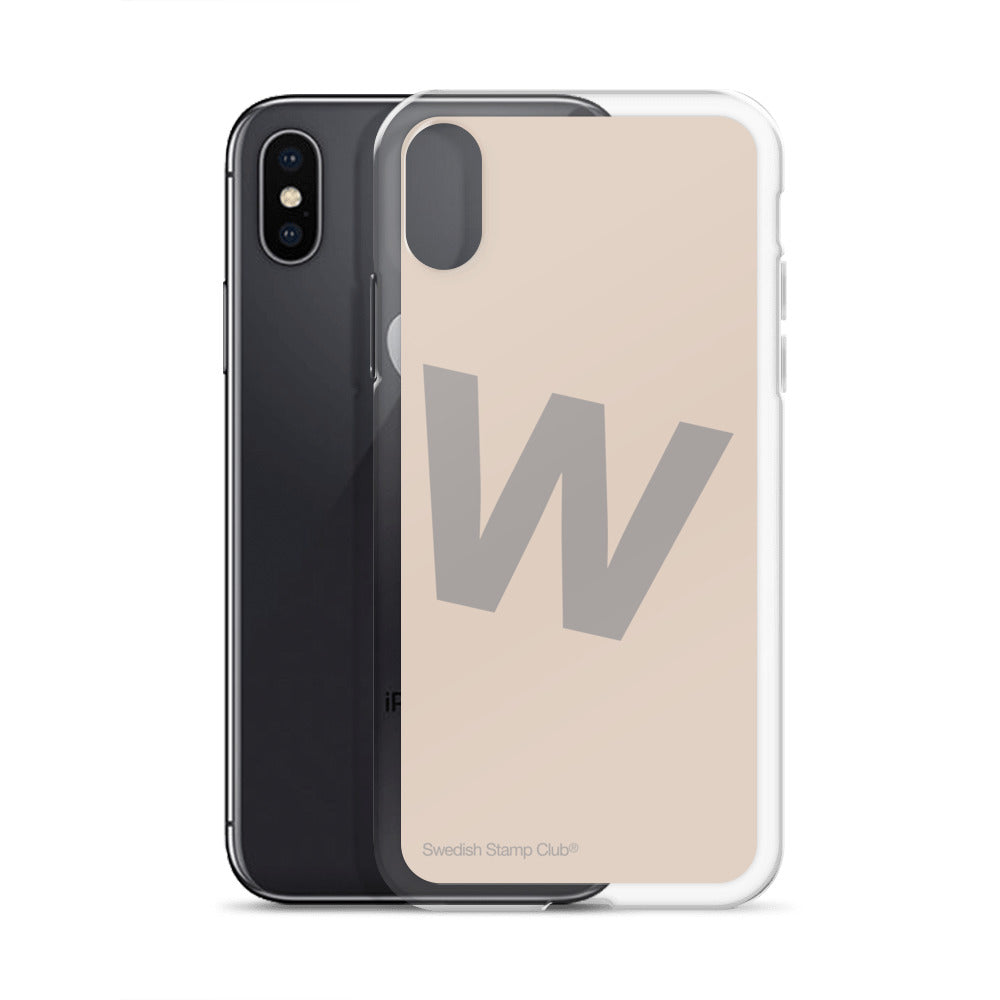 iPhone Case - Letter W