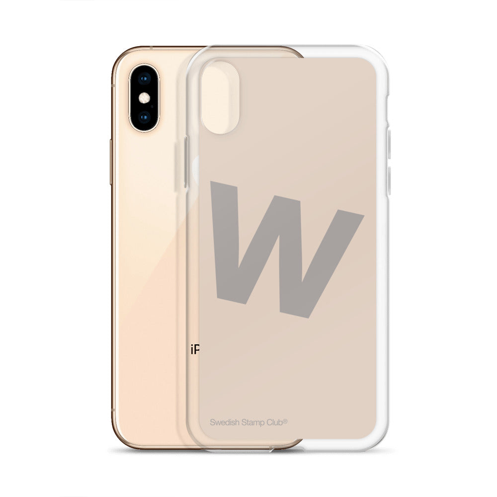 iPhone Case - Letter W