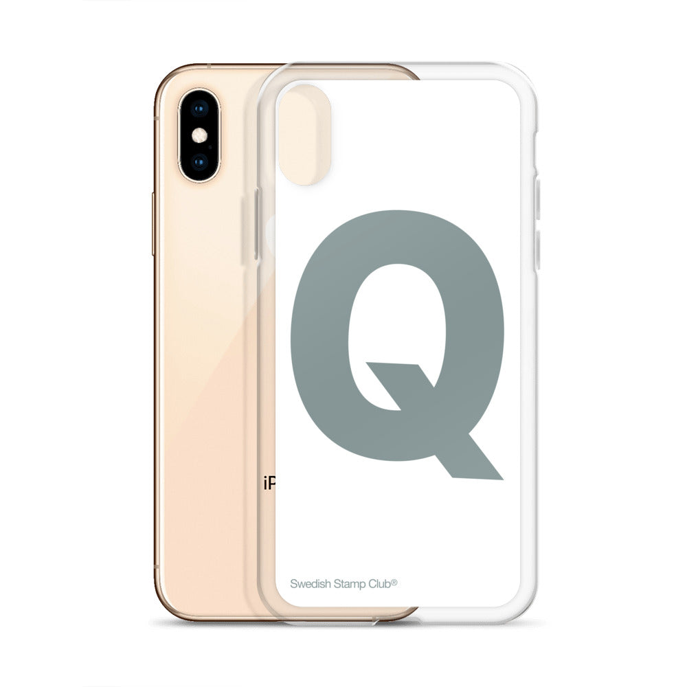 iPhone Case - Letter Q