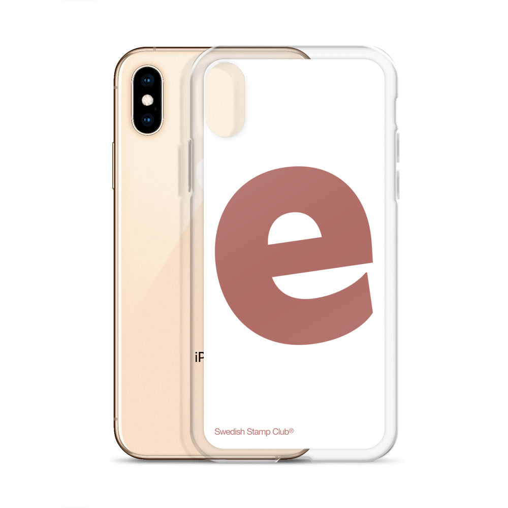 iPhone Case - Letter E