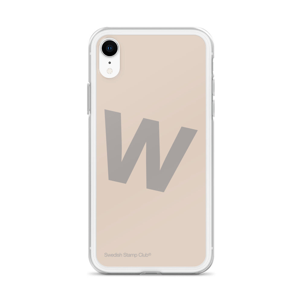 iPhone Case - Letter W