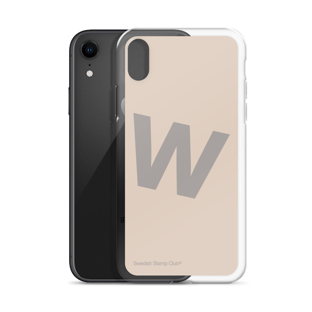 iPhone Case - Letter W