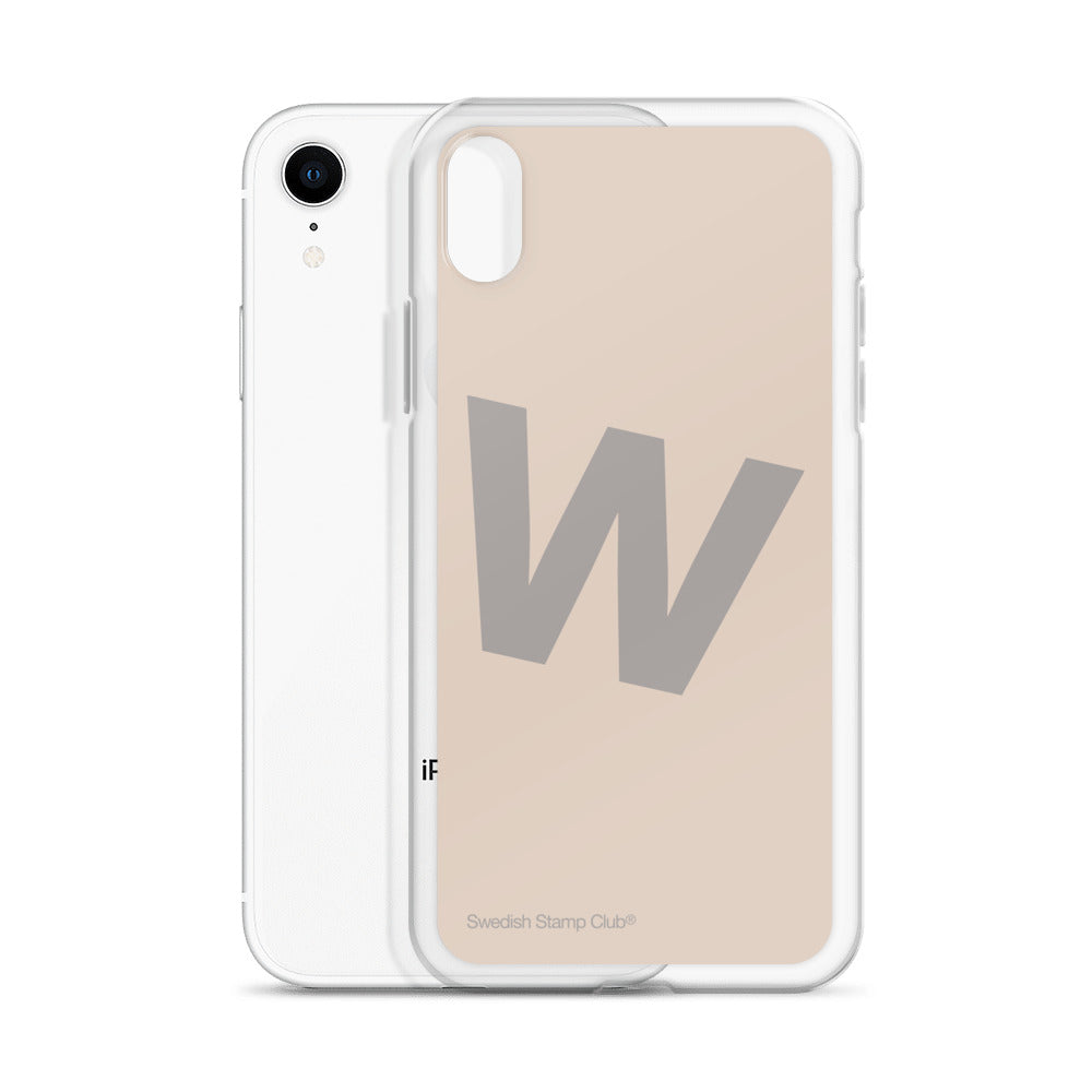 iPhone Case - Letter W