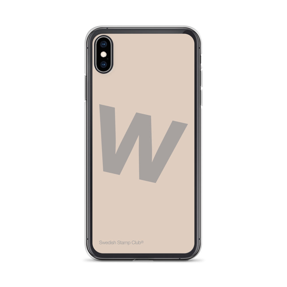 iPhone Case - Letter W