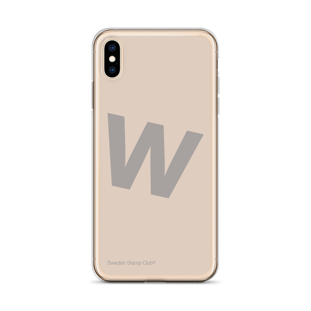 iPhone Case - Letter W