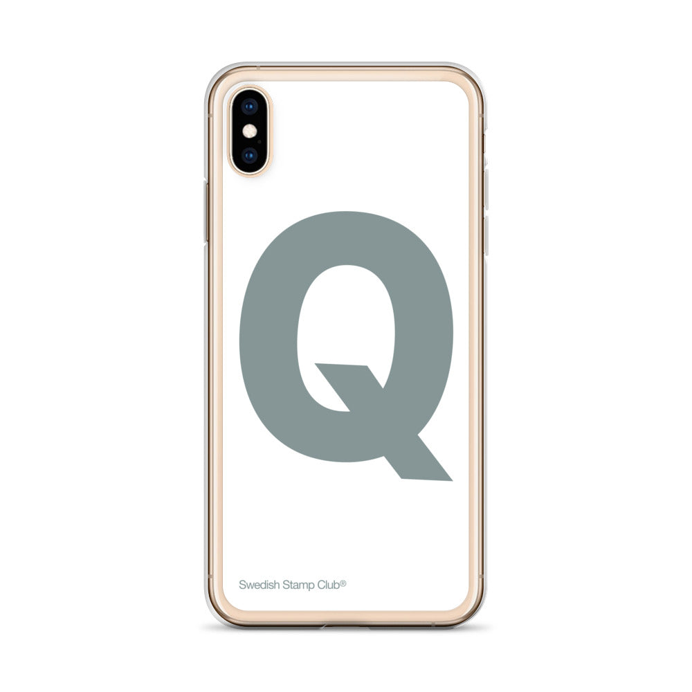 iPhone Case - Letter Q