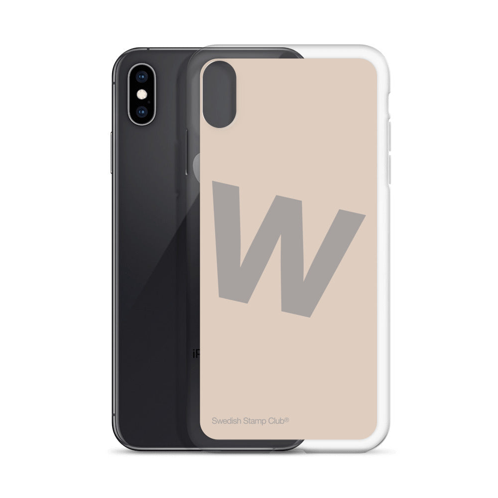 iPhone Case - Letter W