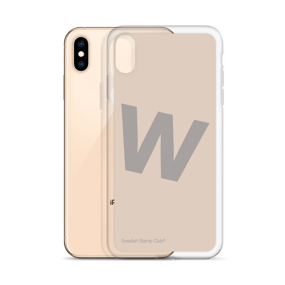 iPhone Case - Letter W