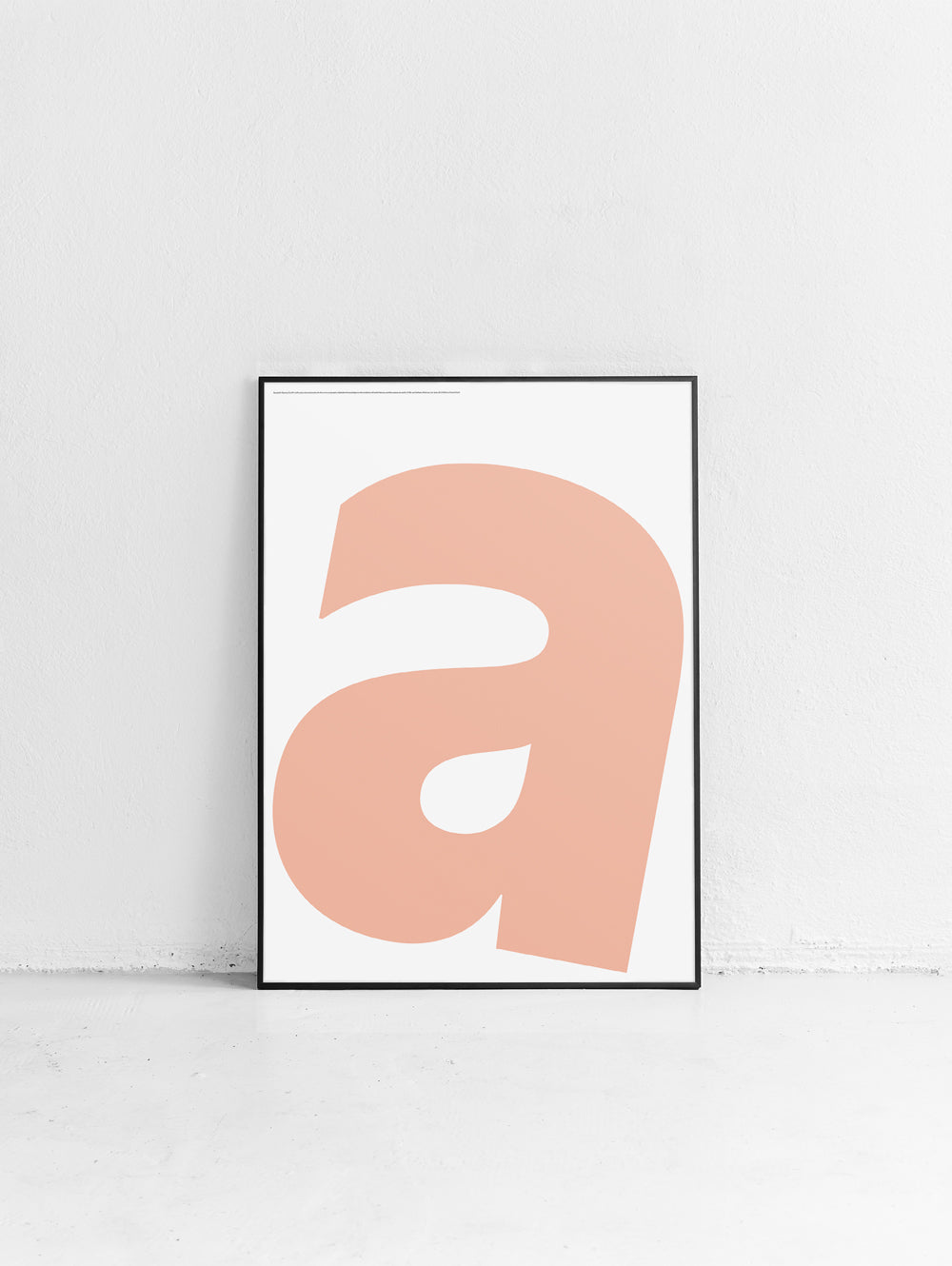 Letter A Poster