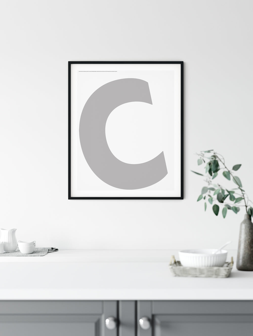 Letter C Poster