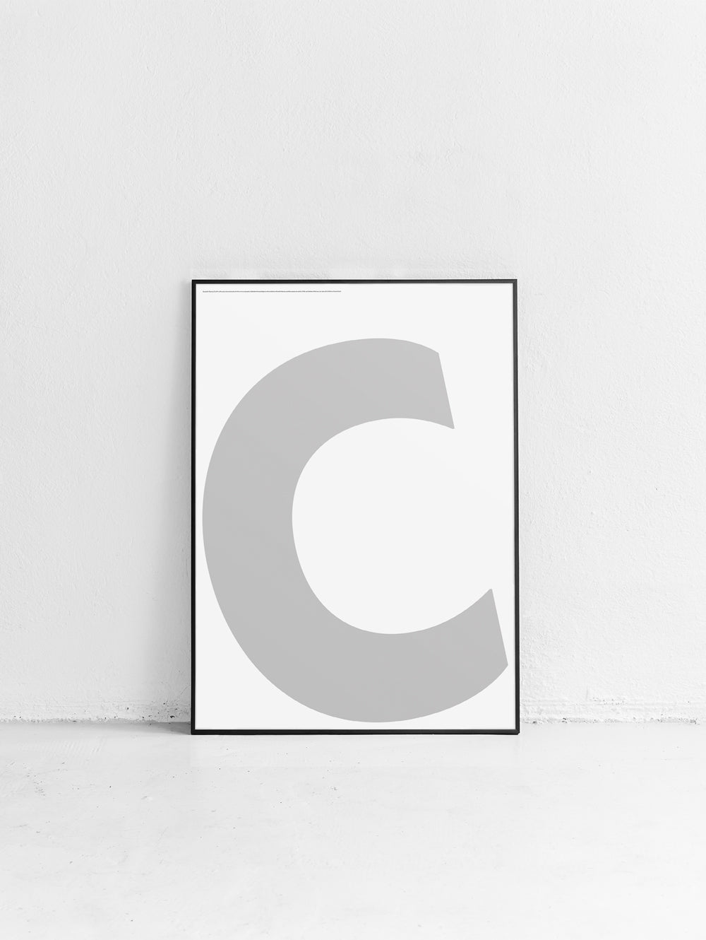 Letter C Poster