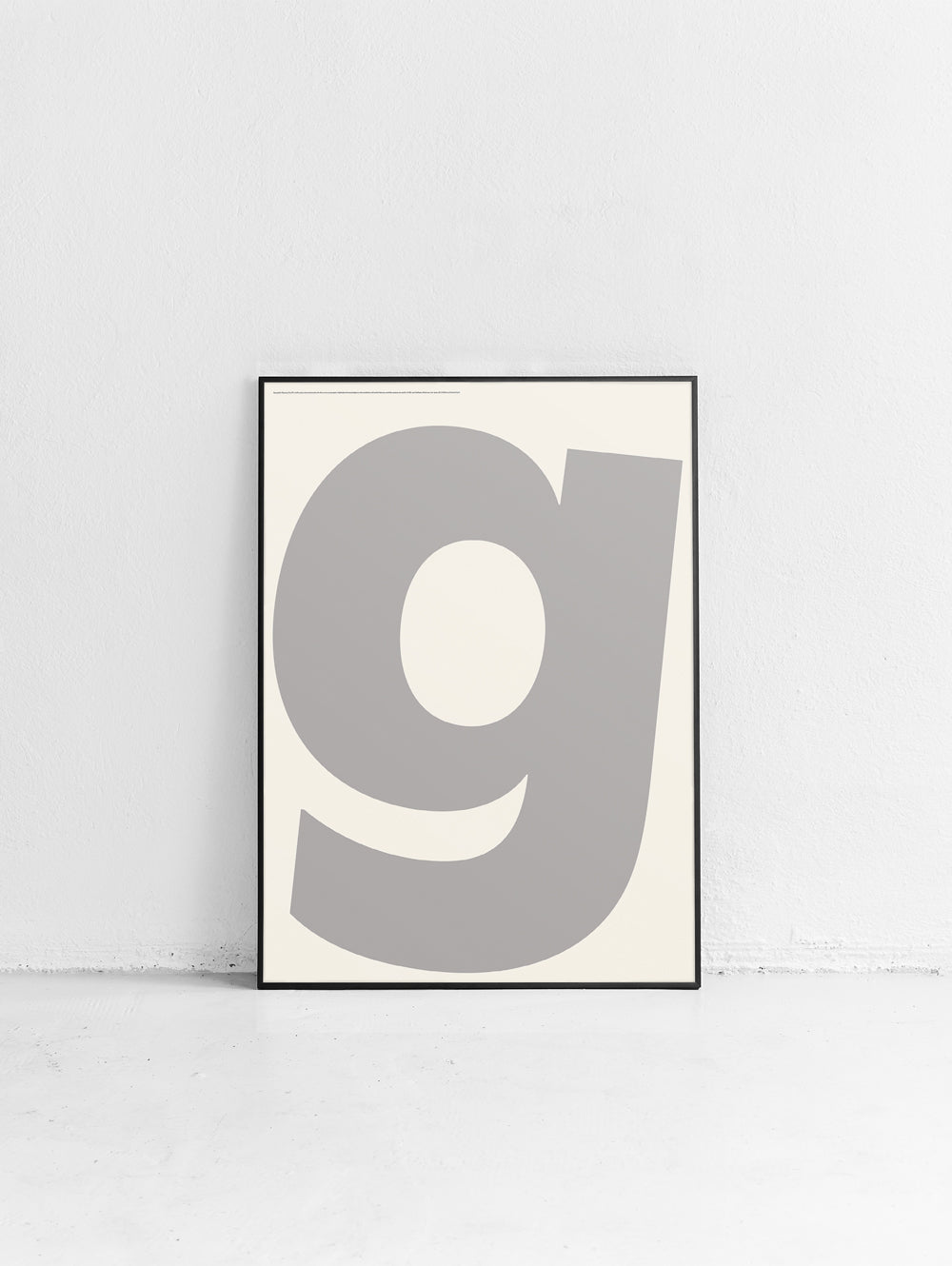 Letter G Poster