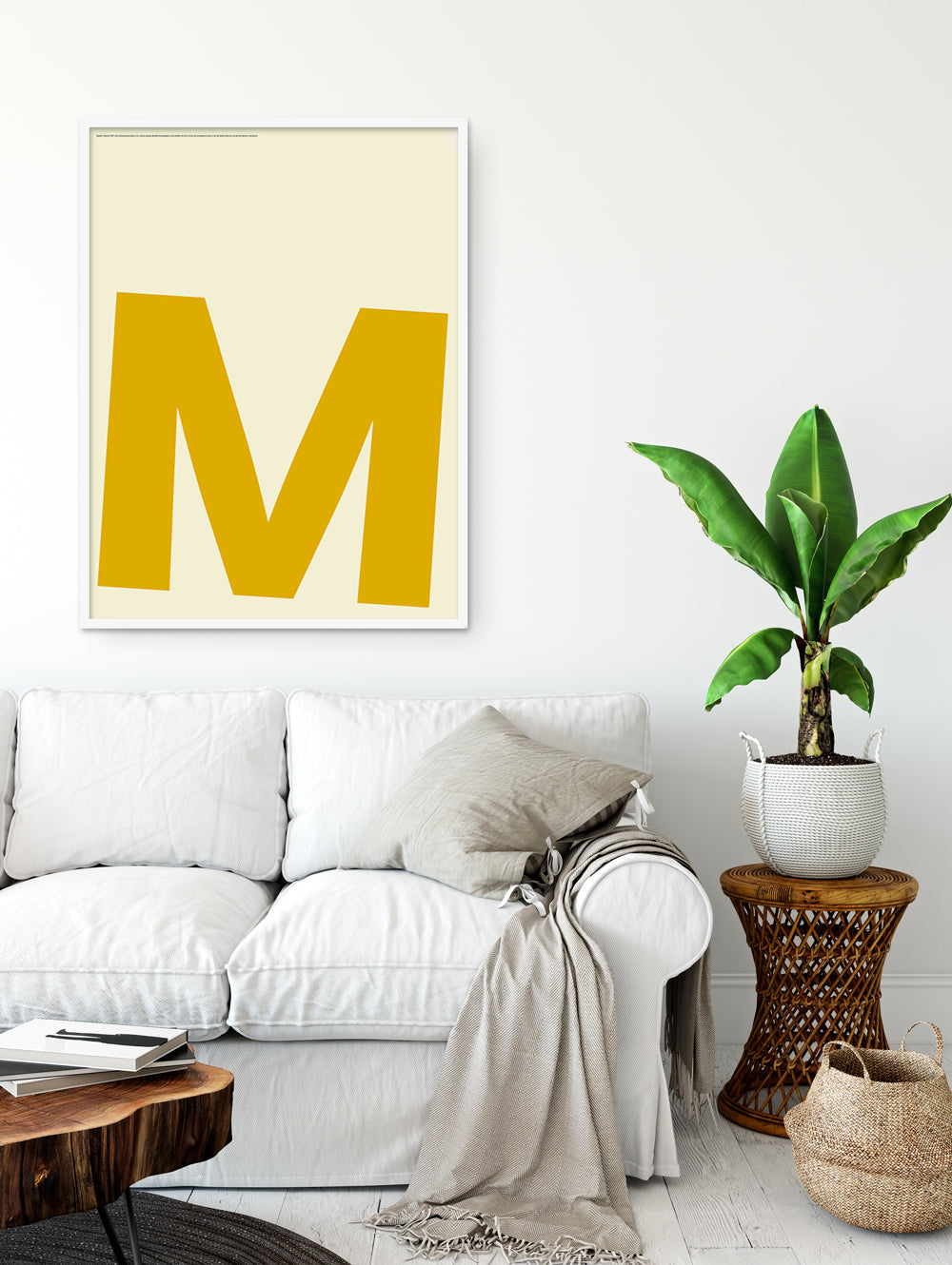 Letter M Poster