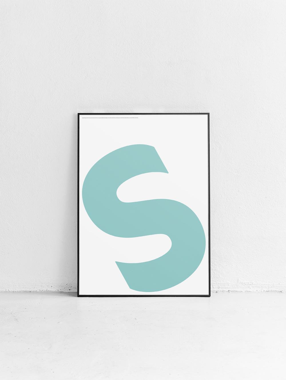 Letter S Poster