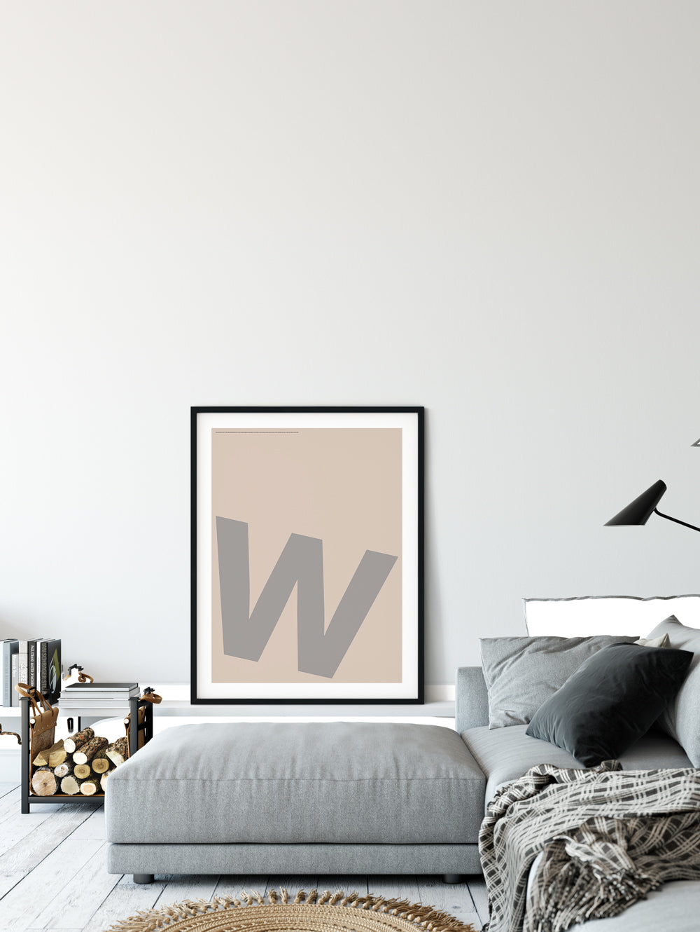 Letter W Poster