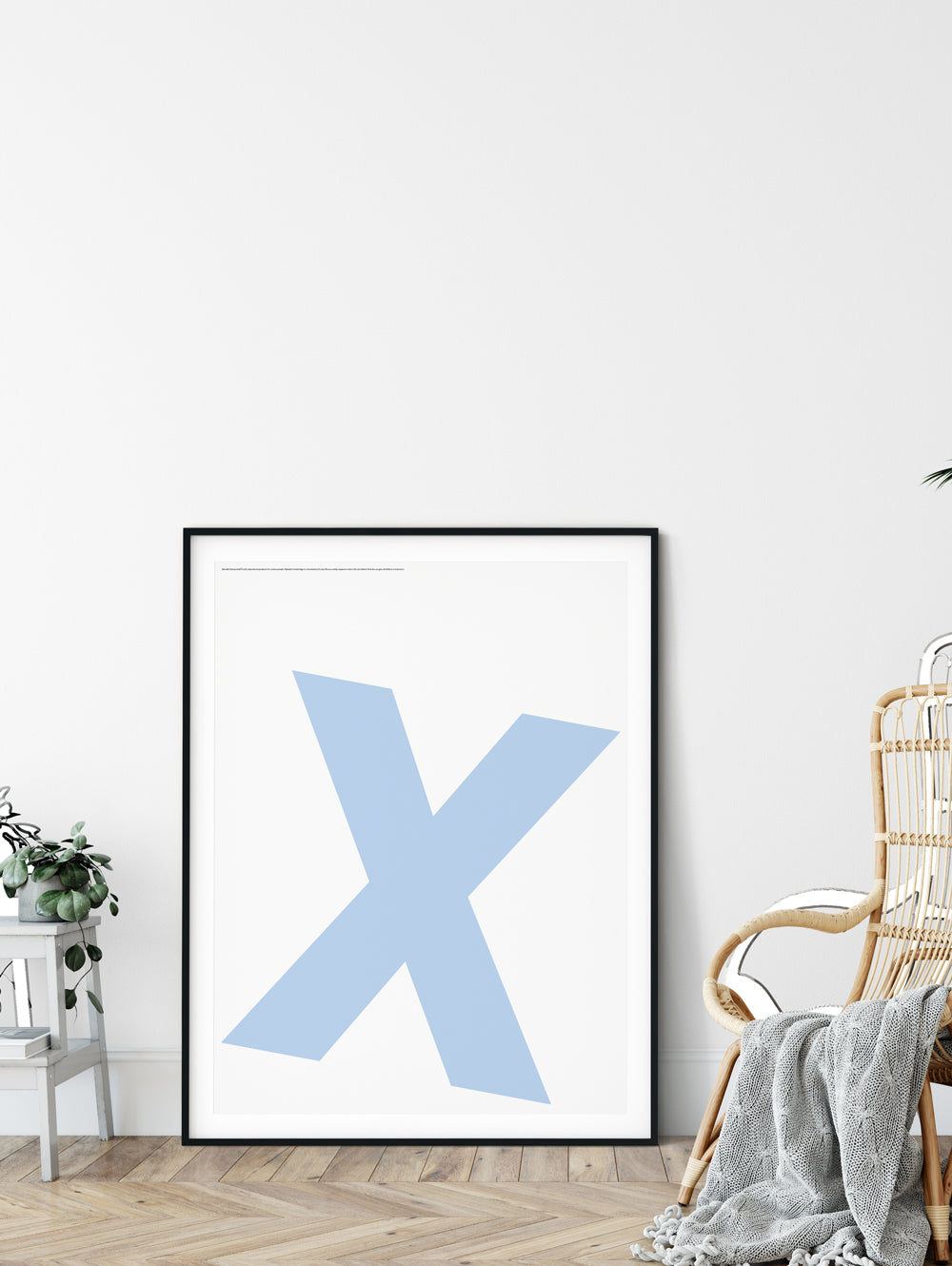 Letter X Poster
