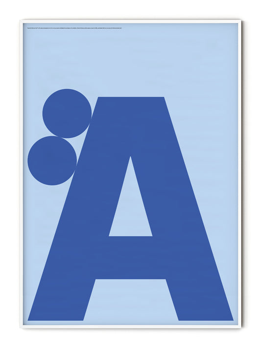 Letter Ä Poster