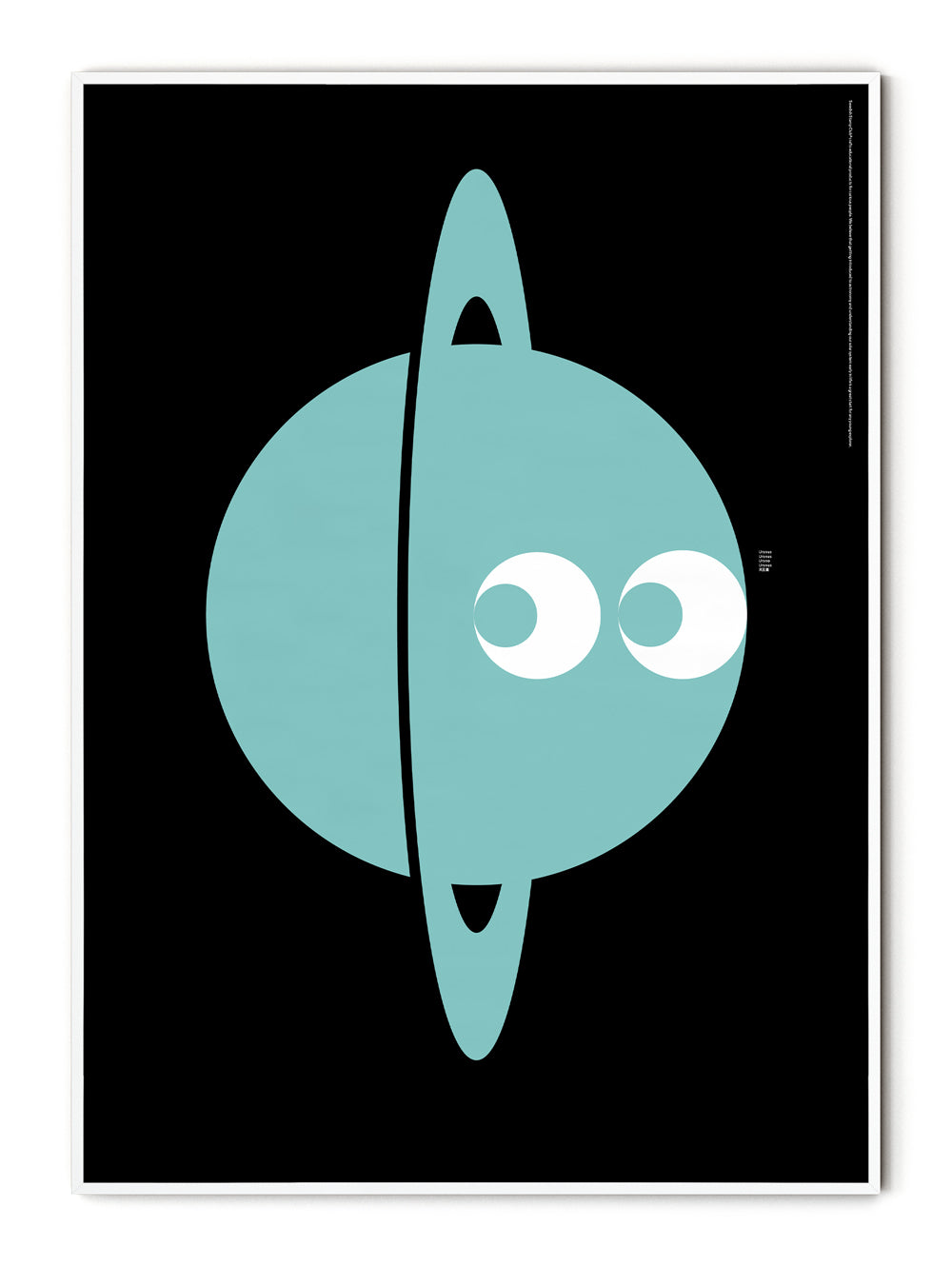 Basic Uranus Poster