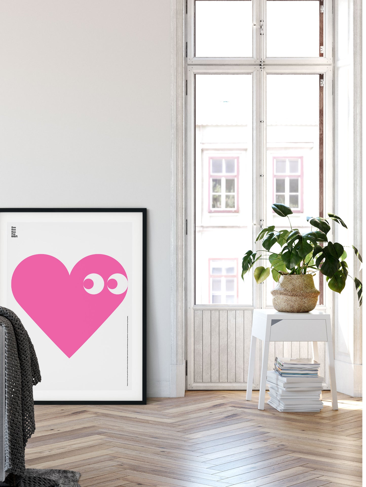 Translated Pink Poster (Heart)