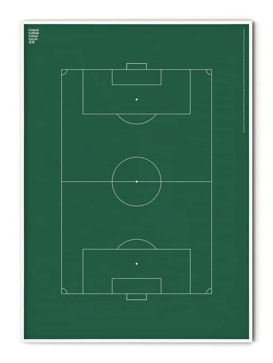 Sport Soccer Field Poster