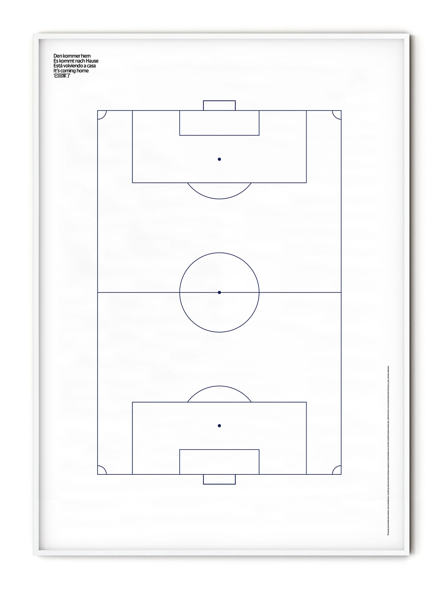 Sport Football It's Coming Home Limited Edition Poster